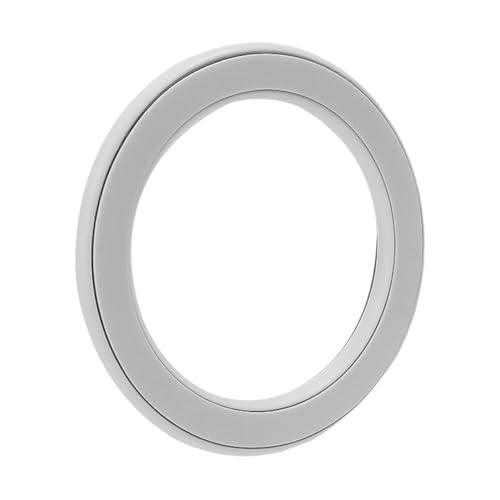 1pcs Magnetic Wall Mobile Phone Holder Stand for Wireless Charging Car Cellphone Stand Magnet Stands,Diameter58mm thick3.8mm (Black) (White)