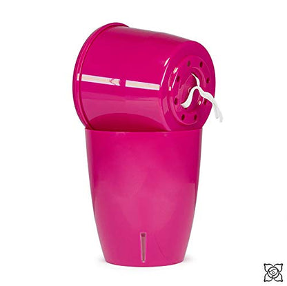 Gardenera 4.9" ORCHIDEA Self Watering Pots for Orchids in Lavender - Decorative Wicking Planter with w/Great Aerification, Drainage and Water Level Indicator