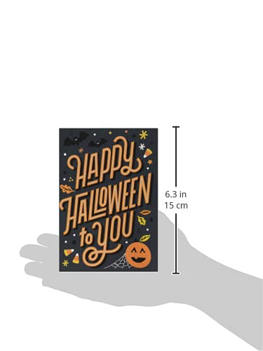 Hallmark Pack of Halloween Cards, Happy Halloween (6 Cards with Envelopes)