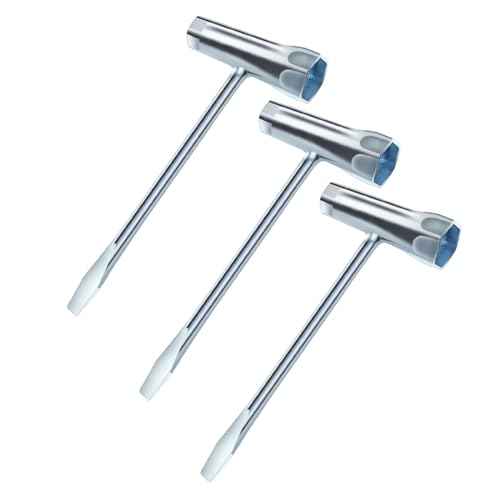 3 Pack Chainsaw Scrench Replacement Combination Screwdriver and Wrench, 13x19 mm Chainsaw Scrench T Wrench Tool