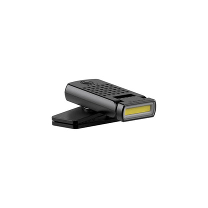 Ledlenser W1R Rechargeable COB LED Work Light, 220lm Portable Inspection Torch inc 360° Rotating Magnetic Base, Robust Clip, USB-C, 61g Pocket Torch for Household Workshop Garage Mechanic Dog Walking