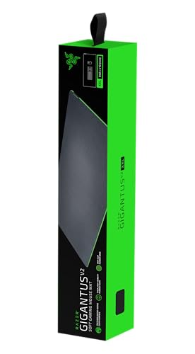 Razer Gigantus V2 XXL - Soft XXL Gaming Mouse Mat for Speed and Control (Non-Slip Rubber, Textured Micro-Weave Cloth, 94 x 41 x 0.4cm) Black