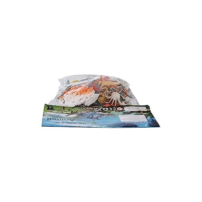Nabance Mini Sea Animal Toys Set - 38PCS Realistic Animal Sea Life Figures - Educational & Bath Toys for Child
