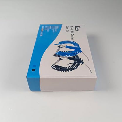 Fippy Truck Air Duster Gun with 5 Metre Recoil Air Hose, Air Seat Blow Dust Gun Heavy Duty Air Gun Cleaning Kit for Truck Semi Trailers