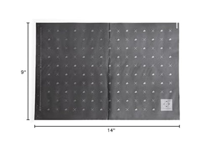 Formaticum 10-Pack Reusable Cheese Storage Sheets | Size 9" x 14" | Professional-Grade Cheese Strorage | Store Cheese, Sandwiches, and Charcuterie | Kitchen Organization | Manufactured in Germany