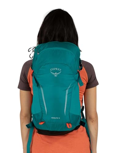Osprey Hikelite Unisex Backpack, 18L, Pine Leaf Green, O/S