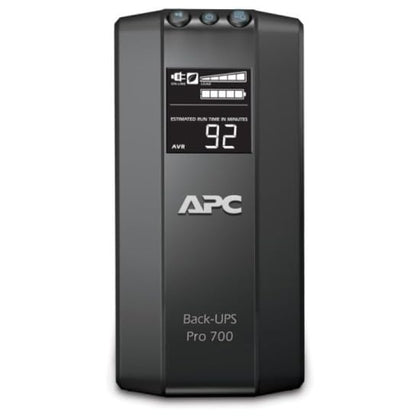APC Back-UPS Pro 700VA UPS Battery Backup & Surge Protector (BR700G)