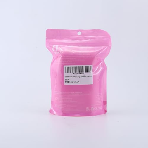 BEAKEY Super Soft Makeup Sponge Set of 6, Makeup Sponges for Foundation, Liquid, Cream and Powder, Pink Beauty Sponge for Blending, 0 Latex Blender