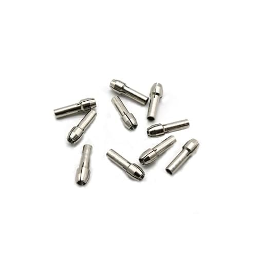 10 pc Durable Shiny 1/8 Inch Rotary Tool Collet Bit #480 for Dremel Rotary Tools