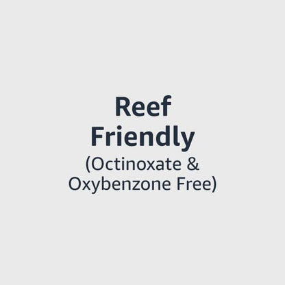 Amazon Brand - Solimo Sport Sunscreen Lotion, SPF 50, Reef Friendly (Octinoxate & Oxybenzone Free), Broad Spectrum UVA/UVB Protection, 8 Fluid Ounce