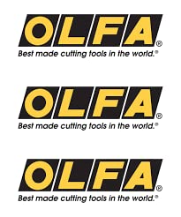 OLFA 9070 LBB-10B 18mm UltraSharp Black Snap-Off Heavy-Duty Blade, 10-Pack