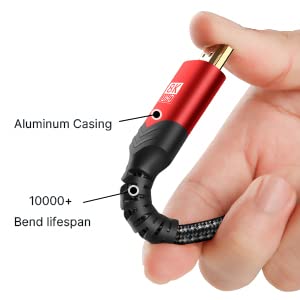 JSAUX 8K HDMI Cable 2.1 2 Pack 6ft, 48Gbps Ultra High Speed HDMI Cable Braided Cord (4K@144Hz, 4K@120Hz, 8K@60Hz) HDCP 2.2&2.3 HDR 10 eARC ARC, Compatible with Switch 2/PS5/Laptop/Monitor/HDTV/-Red