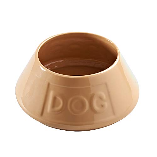 Mason Cash Cane Non Tip Lettered Stoneware Dog Bowl, 21 cm