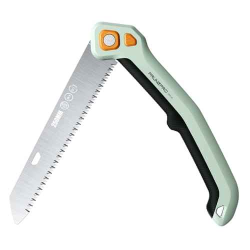 PrunePro Folding Saw Pruning Hand Saw for Wood Cutting with Triple-Cut SK5 Blade Camping Saw for Tree Trimming Gardening Work Foldable Saws