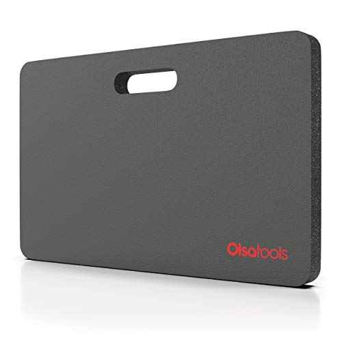 Olsa Tools Mechanics Kneeling Pad | Protection Knee Pads | Kneeling Work Mat | Under Car Mat | Creeper Pad | Work Pad | Foam Pad | 18" x 11" x 1"