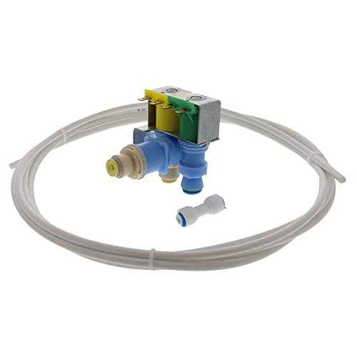PRYSM W10822681 Refrigerator Water Valve Compatible with Whirlpool, Maytag, KitchenAid, Jenn-Air, Amana, Magic Chef, Admiral, Norge, Roper, Replacement for W10408180, 2188623, 2188709