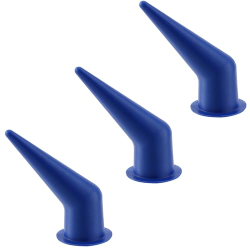 Angle Nozzle for Bulk Caulk Guns, 3-Pack