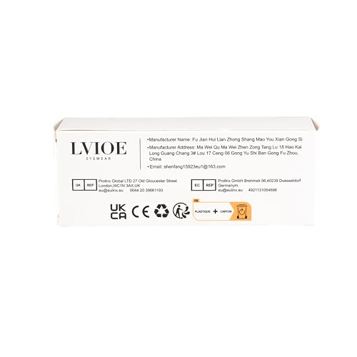 LVIOE Night Driving Glasses Polarised Fit Over Glasses, Lightweight Rectangle Frame,Reduce Headlight Glare for Night Vision
