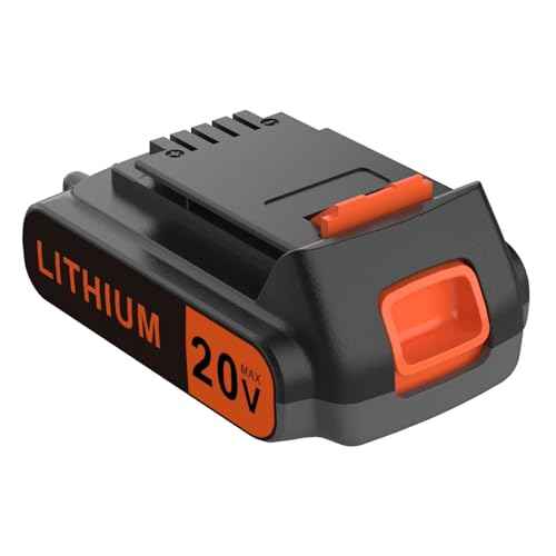 20 Volt MAX 2.0AH Lithium-Ion Battery Replacement for Black+Decker 20V Battery£¬Compatible with All Power 20V Black and Decker Power+ Tools
