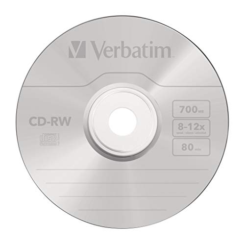 Verbatim 43480 12x CD-RW - 10 Pack Spindle