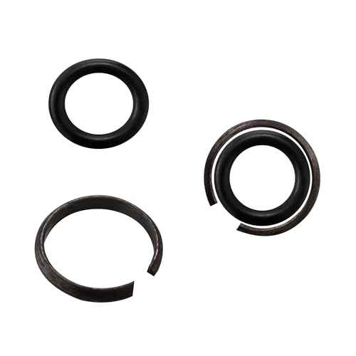10 Packs 1/2" Impact Wrench Socket Retainer Rings with O-ring, Replacement Parts Compatible with IR, Snap-On, Chicago Pneumatic, Florida Pneumatics, and Air Cat Electric and Pneumatic Air Wrench