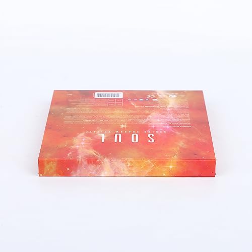 docolor Eyeshadow Palette 9Colors Orange Eyeshadow Gemstone Shadow Palettes Highly Pigmented Mattes Shimmers Smokey Glitter Cream Colorful Powder Blendable Long Lasting Waterproof Makeup Palette