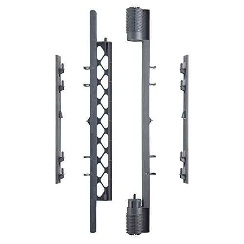 Toddleroo by North States - Superyard Wall Mount Kit: Play Yard Wall Mount Kit Compatible with Superyard or Colorplay Play Pens - Made in USA - Gray