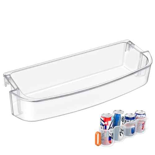 UPGRADED WPW10451873 Refrigerator Door Bin Compatible With Whirlpool Kenmore Refrigerator Door Shelf Replacement W10451873, AP6021633, WRS571CIDM01, WRS571CIHZ04,WRS571CIHZ01 Narrow Refrigerator shelf