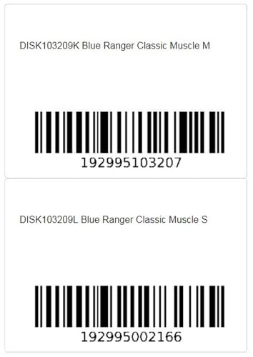 Blue Power Ranger Costume, Kids Size Beast Morphers Muscle Padded Character Jumpsuit and Mask, Classic Child Size Small (4-6)