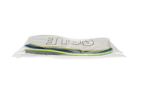 Plantar Fasciitis Arch Support Orthopedic Insoles Relieve Flat Feet Heel Pain Shock Absorption Comfortable Inserts(Size:UK-6,Length:9.87",Green)