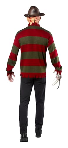 Rubies Men's Nightmare On Elm St Deluxe Adult Freddy Sweater, Multicolor, X-Large for themed parties and Halloween