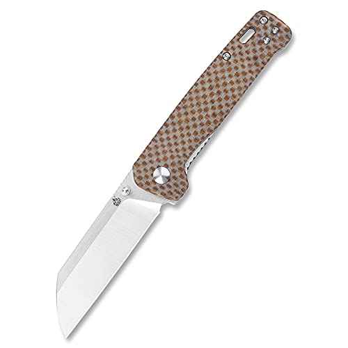 QSP Penguin Folding Knife ? Rugged D2 Blade ? Premium Micarta Handle ? Smooth One-Hand Open ? Deep Carry Clip ? Left/Right-Handed Friendly ? Perfect for EDC and Outdoor Adventures