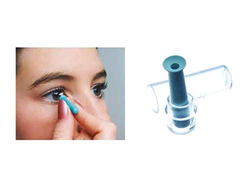DMV Classic Vented Hard Contact Lens Remover (Blue, 6Packs)
