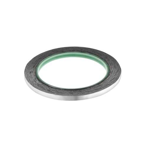 Aluminum Foil Tape Adhesive Metal Tape, [for Sealing Patching Hot Cold HVAC, Duct, Pipe Insulation] - 1/4inch/66ft/2.4 Mil