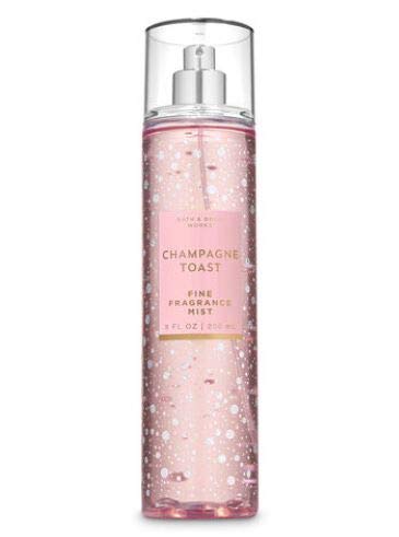 Bath & Body Works - Champagne Toast - Daily Trio - Shower Gel, Fine Fragrance Mist & Super Smooth Body Lotion (Packaging Varies)