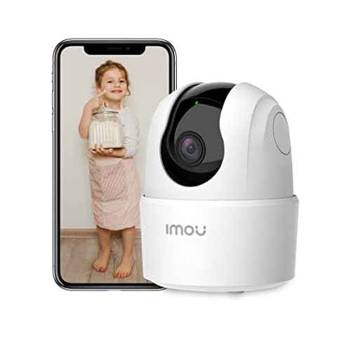 Imou 2K WiFi Security Camera Indoor Pet Dog Baby Camera with AI Human/Motion/Sound Detection, 360¡Æ Wireless IP Home Security Camera, Smart Tracking, Siren, Night Vision, 2-Way Audio, Works with Alexa