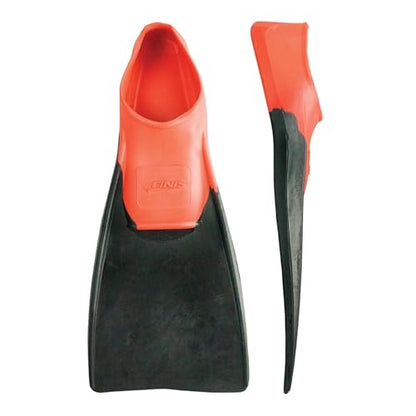 FINIS Long Floating Fins , Red/Black, S (US Male 3-5 / US Female 4-6) (1.05.037.04)