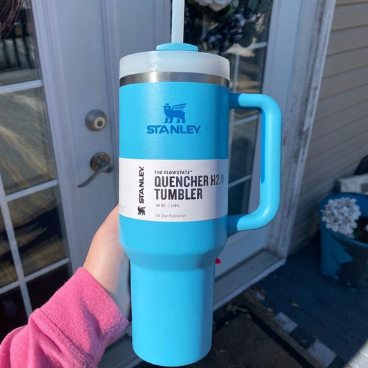 Stanley Quencher H2.0 40oz Tumbler – Pool Blue