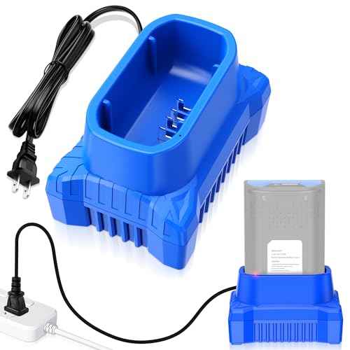 Charger Replacement for Kobalt 40-Volt Lithium Ion Power Equipment Battery Rapid Quick Charger, Compact Cordless Power Equipment Battery Charger