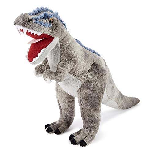 Zappi Co Plush Children's Stuffed Soft Cuddly Plush Toy-Part of Safari Animals Collection, Perfect for Kids (31cm Depth)(T-Rex Dinosaur)