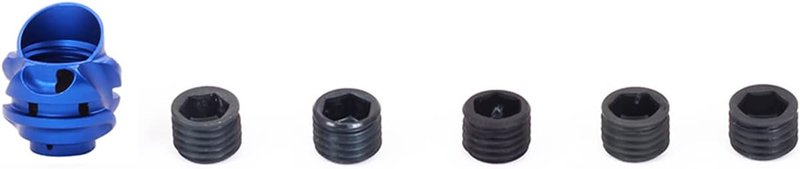 Archery Peep Sight Kit - 6X/8X Clarifier & 5 Aperture Lenses for Compound Bow | 37/45 Degree