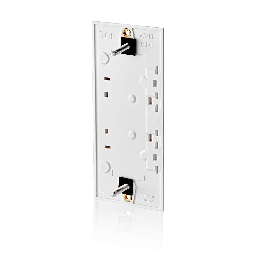 Leviton Decora Smart Switch, Wi-Fi 2nd Gen, Neutral Wire Required, Works with Matter, My Leviton, Alexa, Google Assistant, Apple Home/Siri & Wired or Wire-Free 3-Way, D215S-1RW, White