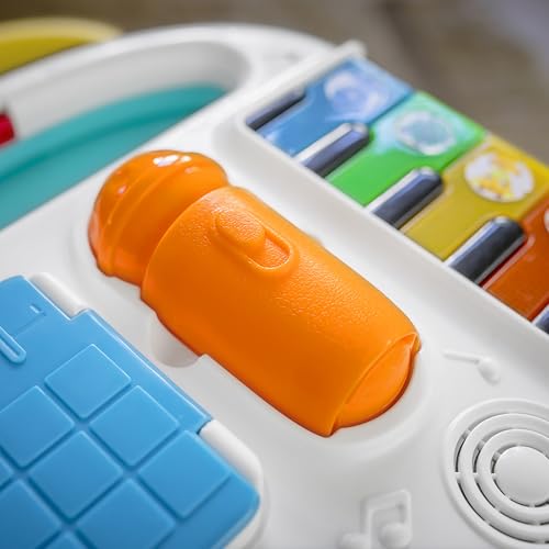 Baby Einstein, Musical Mix ‘N Roll 4-in-1 Activity Walker and Table, Educational Push Along Toy, 4 Languages, 100+ Melodies and Phrases, Ages 6 Months +