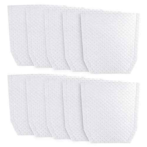 isinlive Cloth Vacuum Filter Compatible with Makita T-03193 443060-3, Makita Cordless Vacuums Models XLC02ZB, XLC02ZW, XLC02RB1W, XLC02R1B, LC01Z, BCL180W, 10PCS