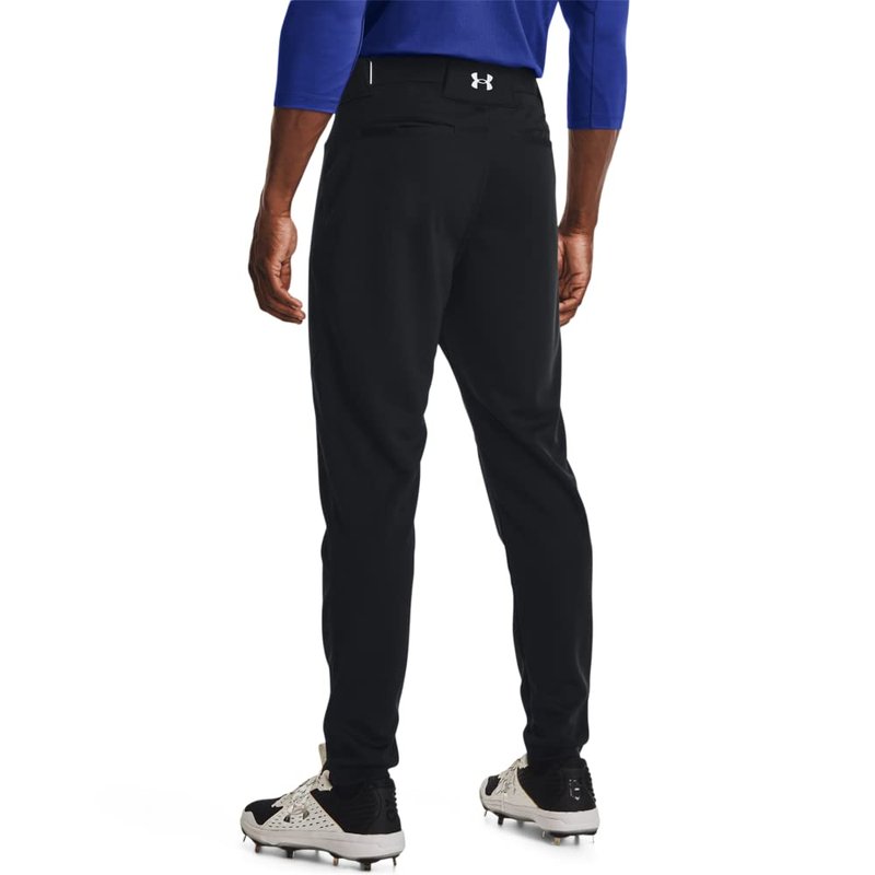 Under Armour Men's Utility Baseball Pants 22, (001) Black / / White, Small