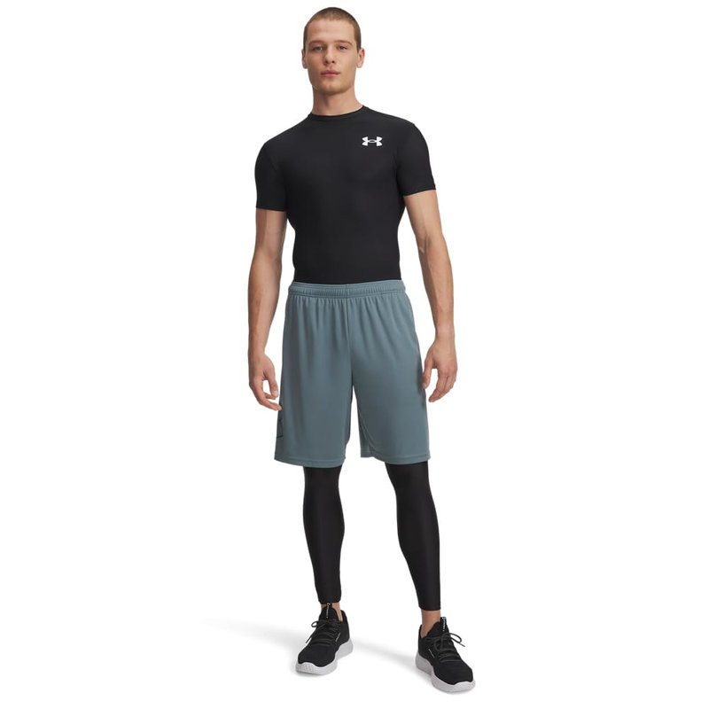 Under Armour Men's Tech Graphic 10" Shorts, (587) Jasper Blue / / Black, Medium
