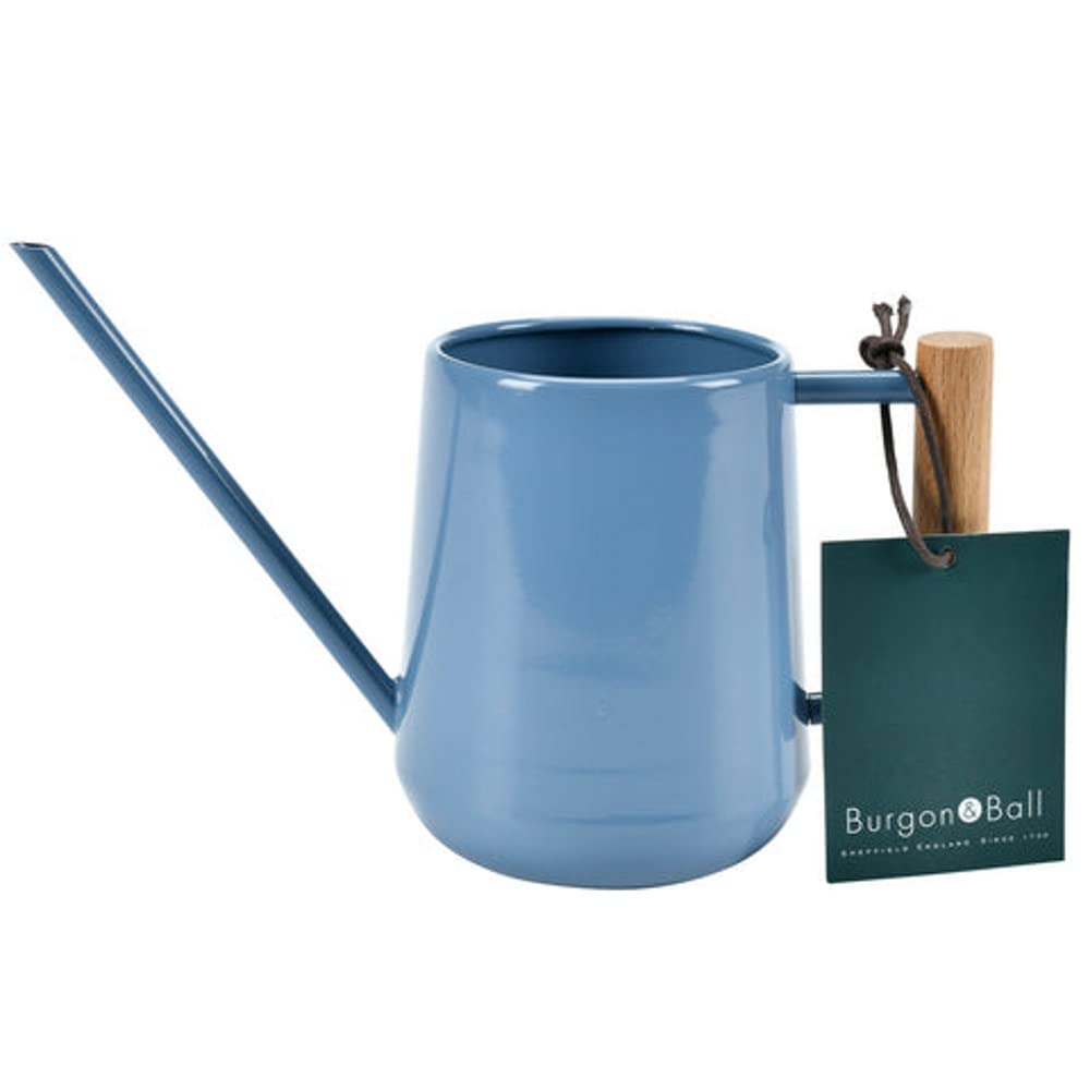 Burgon & Ball Indoor Watering Can, 0.7 Litre Capacity, Blue