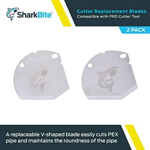 SharkBite Pro Cutter Replacement Blades, Pack of 2, 25882