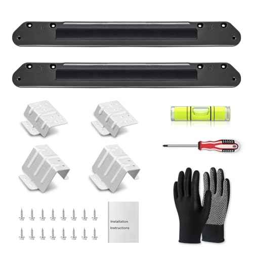 [Patented] GFA28KITN Stacking Kit for GE 28"W Washer Dryer Stack Bracket Kit - Compatible with GE 28 inch Width Front Load Washers and Dryers Laundry Stacking Kit