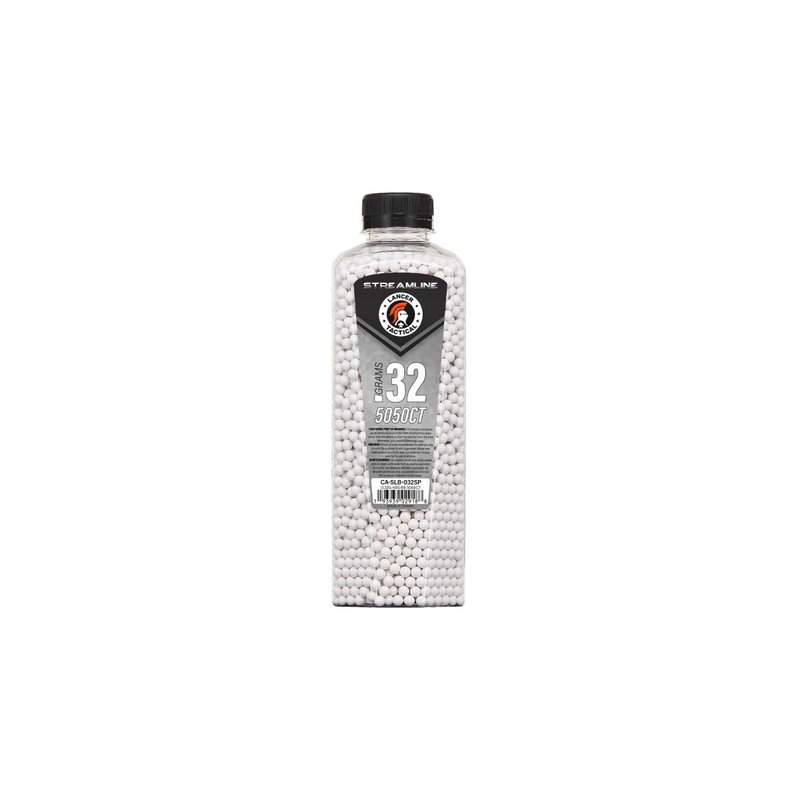 Lancer Tactical New Polished Airsoft Pellets BBS-Competition Grade, Made in Taiwan, 5050 Count, Preimum/Tracer